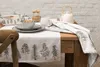 Clayre & Eef Küchenschürze 70x85 cm Beige Grün Baumwolle Produktbild-Vorschau 4