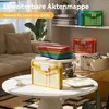 ABC life 6 Stück Dokumententasche A4 Hochwertige Produktbild-Vorschau 2