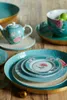 Pip Studio Frühstücksteller Blushing Birds Blau Ø 21 cm Voir les images du produit 2