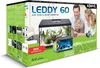 The image shows the packaging of an aquarium set, with a family looking at the aquarium. Náhľad obrázku produktu