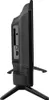 Side view of a black television on a white background. Produktbild-Vorschau