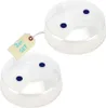 2er Set Mikrowellenhaube 27 cm Microwellenabdeckungen Produktbild-Vorschau 1