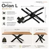Magnetický rám stola Mobel Orion (veľkosť L 113x73x71 cm, Náhľad obrázku produktu 3