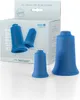 A product shot of BellaBambi cupping set with packaging in the background. Produktbild-Vorschau