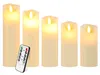 Set di 5 candele LED con cera vera, effetto fiamma Anteprima dell’immagine prodotto 14