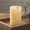 LED Kerze mit Lichterkette "Cynthia" 12,5cm Produktbild-Vorschau 10