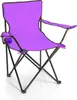 BigDean Faltstuhl LILA Campingstuhl Anglerstuhl mit Produktbild-Vorschau 1