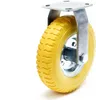 Wiltec ruota fissa Ø225mm ruota da trasporto larga 58mm Anteprima dell’immagine prodotto 1