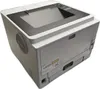 A white and gray Brother laser printer is shown from a three-quarter angle. Produktbild-Vorschau