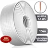 15m Aderleitung H07 V-K WS 1x1,5 mm² Weiß Einzelader Produktbild-Vorschau 2