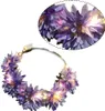 LED-Blumenkrone, Blumenkranz-Haarreif, leuchtender Produktbild-Vorschau 2