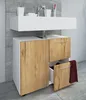 Armadio lavabo in legno | Armadio da bagno | Dimensioni: H. Anteprima dell’immagine prodotto 3