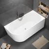 Corciano Vorwandbadewanne Home Rechts 160x75 cm Weiß | Produktbild-Vorschau 1