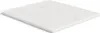 A white mattress topper with a striped pattern is shown on a white background. Produktbild-Vorschau