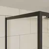 Porte de douche + Retour 120x90x200 cm - Verre 6 mm - Voir les images du produit 6