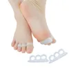 4x Silikon Gel Zehenspreizer Hallux Valgus Zehenstrecker Produktbild-Vorschau 5