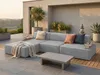 TRADA Gartenecksofa Ravello M Grau 345x182 cm Gartenmobel Produktbild-Vorschau 2