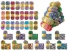 100g Strickgarn Häkelgarn TERA MULTI, Farbwahl - mehrfarbig Produktbild-Vorschau 2