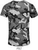 SOLs 01188 | Mens Camo / Tarn Herren T-Shirt - Farbe: Grey Produktbild-Vorschau 2