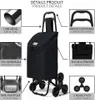 VOUNOT® Einkaufstrolley Treppensteiger, Hackenporsche Produktbild-Vorschau 2