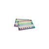 Two colorful game boards are stacked on top of each other, angled towards the viewer. Produktbild-Vorschau