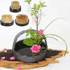 4 Stück Kenzan, Blumenigel, Runder Ikebana, Steckigel mit Produktbild-Vorschau 3