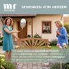 Gartenbank Teakholz 120 cm mit Motiv-Rückenlehne – massiv, Produktbild-Vorschau 6