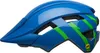 Bell Sidetrack II Mips Fahrradhelm strike gloss blue/green Produktbild-Vorschau 3