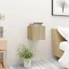 vidaXL Noční stolek Sonoma Dub 30,5x30x30 cm výrobek ze Náhled obrázku produktu 2