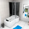 Kombination Whirlpool Dusche K50-L33-WP-EC Duschkabine Produktbild-Vorschau 2
