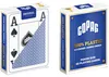 Cartamundi COPAG® 100% plastica, carte da poker jumbo blu Anteprima dell’immagine prodotto 1