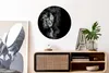 MuchoWow® Rundes Wandbild - Runde Bilder Löwe - Tiere - Produktbild-Vorschau 2