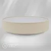 Briloner Plafoniera LED con paralume in tessuto Ø38x10,5 cm Anteprima dell’immagine prodotto 4