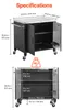 VEVOR Outdoor-Grillwagen mit Aufbewahrungsschrank, 102 cm Produktbild-Vorschau 2