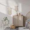 2 Stück Makramee-Wandbehang kleine gewebte Wandteppiche Produktbild-Vorschau 2