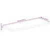Tischplatte 70x60x2,5 cm Rechteckig Massivholz Akazie Produktbild-Vorschau 9