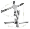 Tech-Protect laptop stand ULS200, silver Produktbild-Vorschau 2