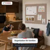Filz Pinnwand Groove Board schallabsorbierend als Memoboard Produktbild-Vorschau 2