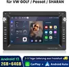 7 Zoll 2din DAB 2+64G Android13 carplay Autoradio GPS Navi Náhľad obrázku produktu 2