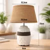 2x Tischlampe Lampe Nachttischlampe Tischleuchte Nachttisch Produktbild-Vorschau 2