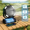 Camping Ventilator mit Sprühnebel & Wasserkühlung, 20000mAh Produktbild-Vorschau 3