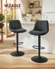 Barhocker 2er Set, Barstühle höhenverstellbar, drehbare Produktbild-Vorschau 5
