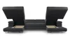 AX LIVING Dunkelgrau Sofa U Form mit Schlaffunktion – Produktbild-Vorschau 5