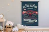 MuchoWow® Wandteppich Wandbehang Auto - Rennstrecke - Produktbild-Vorschau 3