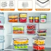 20 pezzi di contenitori per alimenti, con coperchio e Anteprima dell’immagine prodotto 3