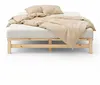 Homestyle4u Palettenbett Holzbett 140x200 cm Massivholzbett Produktbild-Vorschau 14
