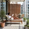 Parete divisoria «Kekan» in acciaio Corten 180 x 120 cm, Anteprima dell’immagine prodotto 4