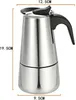 200ml Espresso Maker z nerezové oceli Elektrický kávovar Náhled obrázku produktu 8