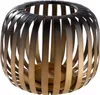 Gilde Windlicht, "Dogma", Metall, goldfarben, VE 2, H. 13 Produktbild-Vorschau 3