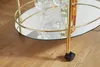 Carrello di servizio design oro 67x79 cm mobile mini bar | Anteprima dell’immagine prodotto 6